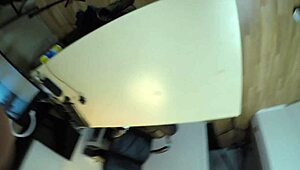 veronica valentine casting pov with clothes ripped and dripping wet