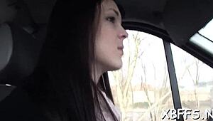 Look at these teen doxies with perfect bodies getting their tight pussies rammed in a sloppy group fuck!