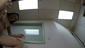 veronica valentine casting pov with clothes ripped and dripping wet