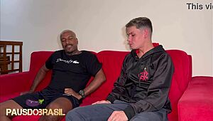 PADRASTRO! Interracial Heat With Big Tits And Monster Cock Action!