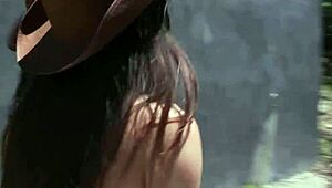 stepsisters gianna and savannah let the stud fuck their teen pussies in a group threesome with boots.