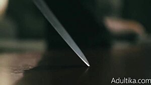 sneaky ex-girlfriend stalks and fucks us in rough action