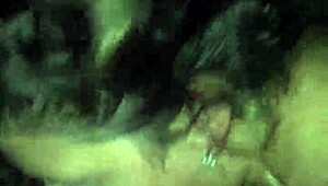 I'm getting sloppy head from this white girl