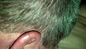 I watch my partner sucking cocks so good, it's amazing.