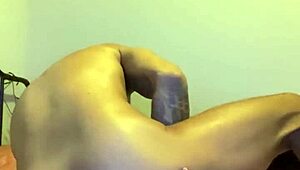 Ella Spreads Ass Open for Interracial Rimjob