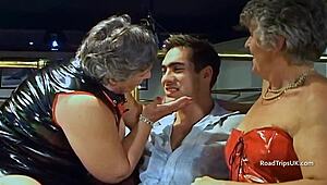 Nervous Guys Dive into Their First Granny Encounter