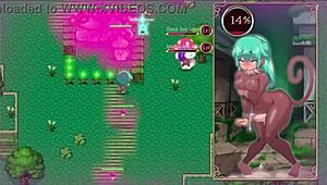 Hey, What’s Up With Mage Kanade’s Futanari Dungeon Gangbang Scene?