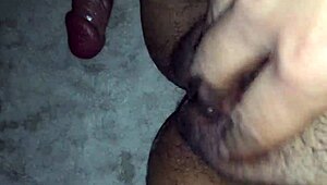 A hot milf’s solo pleasure with a toy ends up in a facial