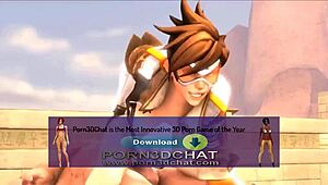 守望先锋3D色情虚拟世界激烈狂干狂野性爱