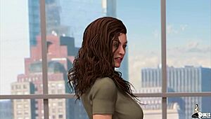 Wife cucks husband for job promotion in wild 3D! 😈