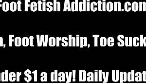 Latina Femdom Makes You Beg To Smell Her Feet In POV