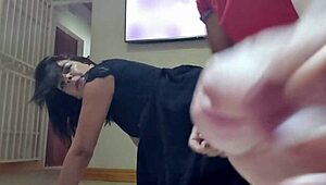 Getting Fucked Hard on Kitchen Floor