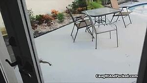 POV blown by crazy hot latina neighbor in homemade hardcore reality