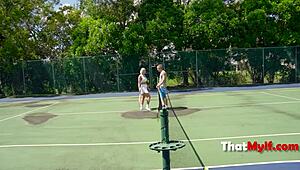 Milf Mellanie Monroe's Game to NUT and LOSE with Curvy Boobs in Wild Fantasy!