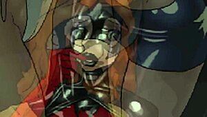 This ultimate lesbian fanart music video features hot pussy action