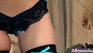 Niki Lee, the sexy young star, masturbates with toys on Twistys