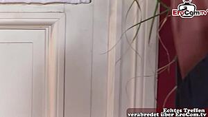 I convinced my straight teen friend to try first-time gay anal sex in Germany.