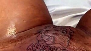 Detailed Tattoo Session With Lesbian Artists In Ebony Skin And Cute Teens