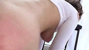 New teen 18+ Frida goes wild in nonstop anal with Leo Casanova