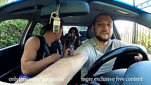 cute babe getting fucked outdoors 😍