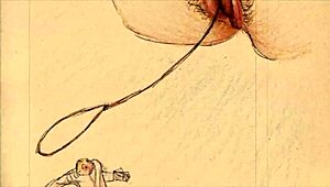 Vintage Erotic Anime Sketches