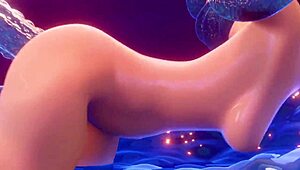 mona gets covered in slime goo