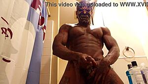 Hallelujah Johnson Worships Big Black Hairy Cock