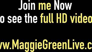 Maggie Green says, 'Join my 6-way fuck fest with big tits and blowjobs'