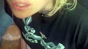 Blonde Enjoys Breakfast With Friend