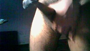 hairy dick masturbation video