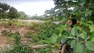 PELEÉ con mi novio y llamé al marido de mi hermanastra para que me REAFIRME las tripas del ano en el paraíso -porno en español-