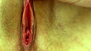 Close up of an orgasm in a homemade video