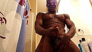 Hallelujah Johnson Worships Big Black Hairy Cock