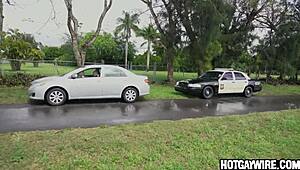 cop got a surprise when i pulled him over