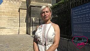 Kim, the Busty French Milf, Can’t Resist Wild Sex