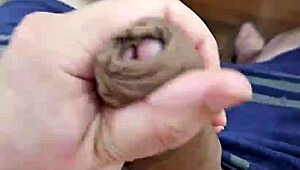 showing off my hard penis to curious neighbors