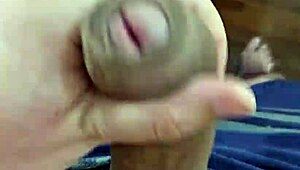 showing off my hard penis to curious neighbors