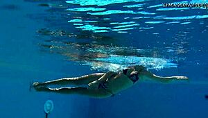 Mary Kalisy Teases with Sexy Self-Touching in Bath