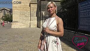 Kim, the Busty French Milf, Can’t Resist Wild Sex