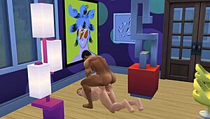 Owen, is that your crush Jake getting fucked by the professor in Sims?