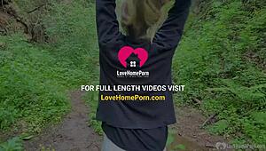 女友林中狂野颜射太刺激