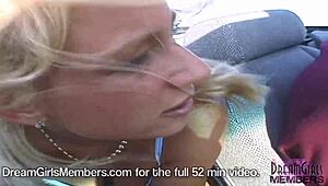 i love flashing my hot naked blonde body to traffic