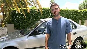 Homo oral-sex porn featuring intense gay encounters