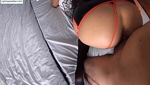 Adriana Lima in latex nurse costume loves sex!