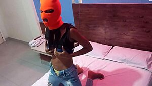 Stepdaughter seduces stepdad with homemade video for laptop. 😏