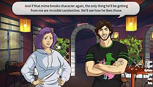 Kissing Two Men and Jacking Off