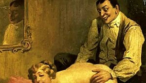 Vintage erotic drawings tell a sensual story