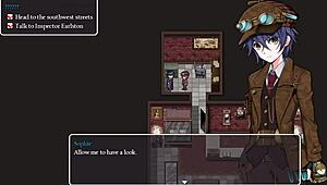 Preventing A Sexy Blonde Thief From Stealing A Valuable Museum Piece - Detective Girl Of The Steam City - Part 2