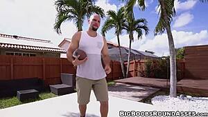 Can you believe this busty babe sucking and riding that monster cock?