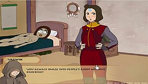 Big anime booty bounces in hentai adventure